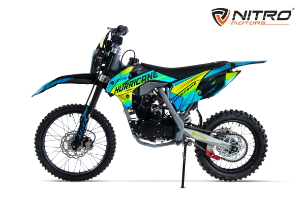 NITRO MOTORS 150cc Dirtbike Hurricane URX 19/16 5-Gang
